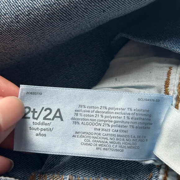 OshKosh B’gosh Blue Denim Carpenter Style Overalls - Picture 8 of 11